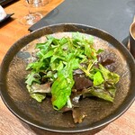 京町堀 なかむら - 梶谷農園ベビーリーフのサラダ ◎めちゃくちゃ美味しい！