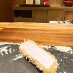 京町堀 なかむら - 千葉県林SPFポークのロース ◎