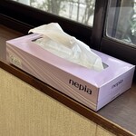 長生うどん - ティッシュ