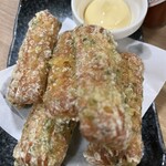 にしだ屋 - ちくわの磯辺揚げ