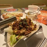 メキシコ料理ロシータ - チョリソータコス＆タコス＆メキシココーヒー