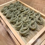 越後酒房 八海山 - 新潟名物へぎそば中アップ