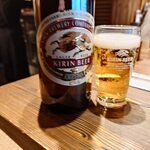 川万 - クラックラガー大瓶880円で乾杯！