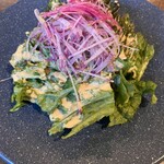 ビストロ オレオ - しぐれ大根と紅芯大根のサラダ