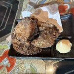 個室居酒屋 花道 - 鮪の頬肉の唐揚げ