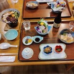 いさなの宿 白鯨 - 夕食のくじら料理！地酒は必須!?（泊まりで良かった！）