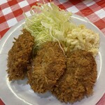 洋食 大吉 - メンチカツ