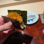 菊鮨 - ムラサキウニ