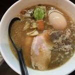 麺や勝治 - 味噌ラーメン 味玉