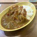 ゆで太郎 - 料理写真:ミニカツカレー