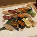 Sushi Yashiro - 15 Pieces of Nigiri (No Wasabi)