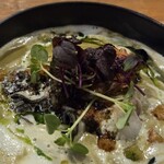 渡辺料理店 - 真かき しそマリネ＆カキ濃厚スープ