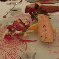 クッチーナ イタリアーナ ガッルーラ - スぺシャリテ　スモークフォアグラとマンゴー