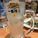 日高屋 - レモンサワー