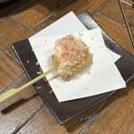 創作和食 たちうお - 子持ち昆布の串揚げ