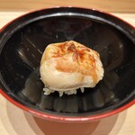 佐たけ - トラフグの白子と酢飯