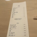 佐たけ - メニュー