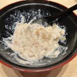 佐たけ - トラフグの白子と酢飯