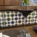 スペイン料理 ダリ - グラスワイン。グラスも可愛い♪