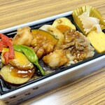 イーション - プリプリ海老と舞茸天の彩り重