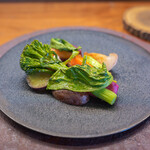 レストラン・カワサキ - 6．野菜の蒸し焼き