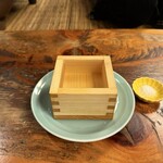 駒形どぜう 本店 - 枡酒