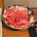 南大門 - 上ハラミ。驚くほど美味しい。綺麗にサシが入っていてカルビみたい。だけどしつこさはなく美味。