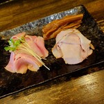 自己流ラーメン綿麺 - チャーシューアップ