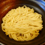 自己流ラーメン綿麺 - 麺アップ