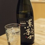 旬菜旬魚 たじま - 大将におまかせした麦水