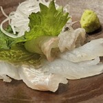 旬菜旬魚 たじま - まこ鰈のお刺身