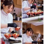 Haruka Murooka - 久米原さんと村田さんのいちごパフェ
      室岡さんお仕事中♪