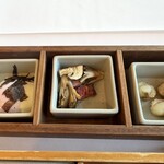 Albergo湯楽 - 温物：温泉卵にもトリュフ