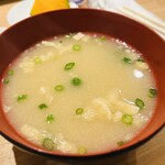 天麩羅処ひらお アクロス店 - 九州の味噌汁◎