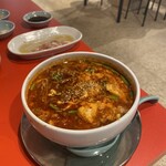 焼肉フジサン - ユッケジャンスープ