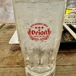 川かみ鮮魚 - せんべろ3杯目レモンサワー