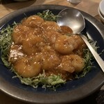 Yamaのuchi - エビチリもうまい。