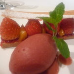 バリラックス・ザ・ガーデン名古屋 - トロア フレーズ苺の３種のデザート03