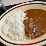 みよしの - 料理写真:甘口カレー 普通盛 辛味パウダー