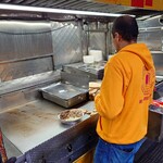 The Halal Guys - Cooking in progress