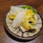 魚とめし かねむ食堂 - ｢お新香｣！