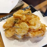 天麩羅 神いし - 小海老のかき揚げ