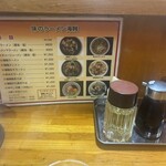 味のラーメン 海賊 - 麺類メニュー