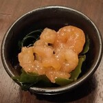 立呑み晩杯屋 - エビの沖漬け