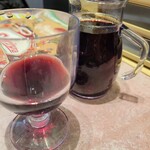 サイゼリヤ - デキャンタ赤 200円