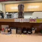 博多ラーメン 和 - 卓上一式