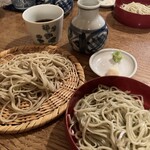 手打そば 菊谷 - 蕎麦食べ比べ
