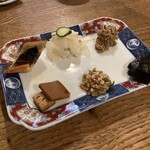 手打そば 菊谷 巣鴨本店 - 酒肴盛り合わせ