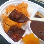 咖哩屋 梵 - テイクアウトビーフカレー＋ロースカツ