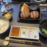 ハンバーグかしわ野 - 宮崎牛ハンバーグ2個セット